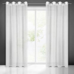 Takoy Perdea MARISA în stil eco din etamină cu o dungă decorativă din dantelă 140 x 250 cm