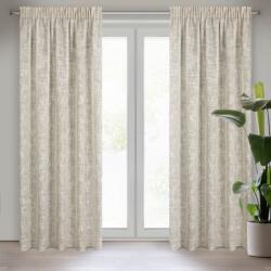 Takoy Perdea RUBI în stil eco cu țesătură decorativă și fire vizibile de 140 x 270 cm