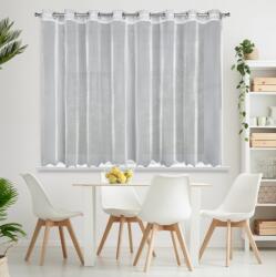 Takoy Perdea LIZ 1 din micro-plasă netedă cu luciu ușor și finisată cu lână de 300 x 145 cm