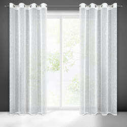 Takoy Perdea KELLY cu o structură fină de ploaie împletită cu fir de argint de 140 x 250 cm