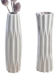  Padlóváza Taglio fehér 58 cm