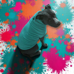  Türkiz polár pulóver (HR282248)