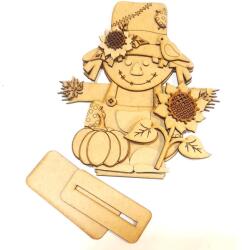  Madárijesztő, talpas. Mérete: 13, 5x14, 5 cm