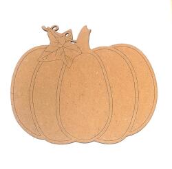 Nagy tök, MDF. Mérete: 28x24 cm