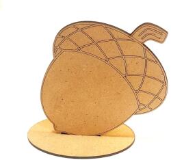Makk, talpas, MDF. Mérete: 12x16 cm