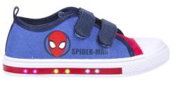 Pókember Blue LED villogó, világító utcai cipő 26 (85CEP230000511326)