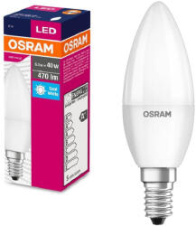 OSRAM LED ЛАМПА VALUE CLB40 470lm/840 E14 LEDVANCE (202400752)