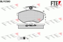 FTE set placute frana, frana disc FTE 9010035 (9010035)