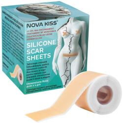 NOVA KISS Banda Premium cu Gel de Silicon Medical pentru Cicatrici, Reutilizabila, NOVA KISS , 4 cm x 1.5 m