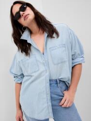 GAP Овърсайз риза Chambray Голяма риза GAP GAP | Sin | ЖЕНИ | M