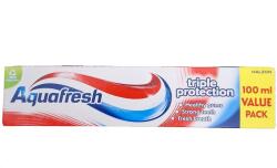 Aquafresh pasta de dinti 100ml triple protection