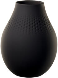 Villeroy & Boch Gyöngyváza, magas, Manufacture Collier noir kollekció - Villeroy & Boch