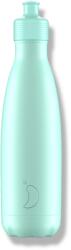 Chilly's Bottles termosz üveg - pasztellzöld - sport 500ml, Eredeti kiadás
