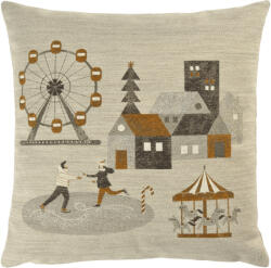 Sander Piac tér párnahuzat 50x50, kő 42 - Sander