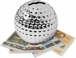 EDZARD Persely Golflabda, 8 cm - EDZARD