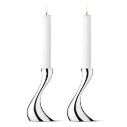 Georg Jensen Gyertyatartó Cobra kicsi, 2 db - Georg Jensen