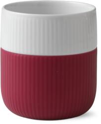 Royal Copenhagen Bögre Raspberry Fluted Contrast, 33 cl - Royal Copenhagen