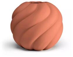 COOEE Twist Ball váza, 20cm, tégla - COOEE