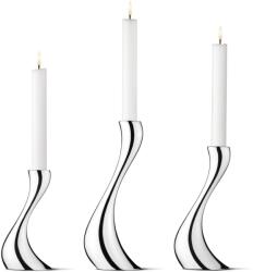 Georg Jensen Gyertyatartó szett Cobra, 3 darabos - Georg Jensen