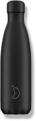 Chilly's termosz palack - teljesen fekete 500 ml, eredeti kiadás