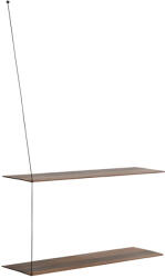 Woud Polc "Stedge", 80 x 22 cm, 4 változat - Woud Variáns: sötét tölgy