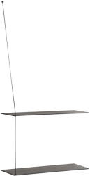 Woud Polc "Stedge", 60 x 22 cm, 4 változat- Woud Variáns: fekete tölgyfa