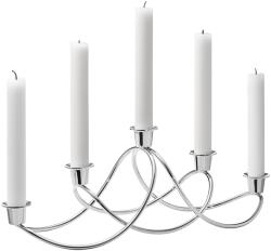 Georg Jensen Gyertyatartó 5 gyertyához Harmony, rozsdamentes acél - Georg Jensen