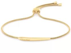 Calvin Klein Brățară delicată placată cu aur Elongated Drops 35000342