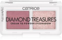 Catrice Diamond Treasures duo fard ochi culoare 020 Fairy Dust 2.8 g