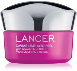 Lancer CAVIAR LIME ACID PEEL крем-пилинг за освежаване и хидратация 50ml