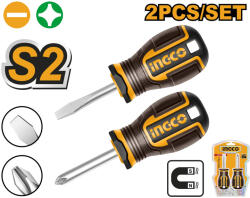 INGCO Marokcsavarhúzó készlet 2 részes S2 (pbhksds2228)