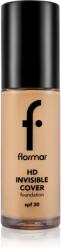 Flormar HD Invisible Cover Foundation Machiaj usor cu efect de luminozitate SPF 30 culoare 80 Soft Beige 30 ml