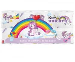 Kartika Toalettpapír 3 rétegű 8 tekercs UNICORN (5902768377880) (KAR16020)