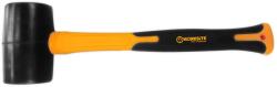 Somogyi WORKSITE WT3098 gumikalapács, 450g, 340mm hosszú, üvegszálas gumírozott nyél