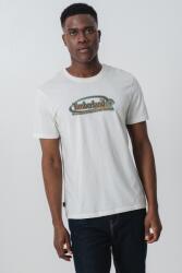 Timberland Kerek nyakú mintás póló, Törtfehér, 2XL (A6DJY-CM9-XXL)