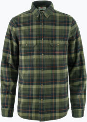Fjällräven Férfi ing Fjällräven Singi Heavy Flannel black/deep forest
