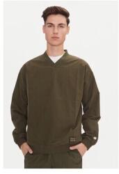 Champion Férfi pulóver, Champion, 304699931, Poliamid, L INTL, Zöld (0000304699931_L)