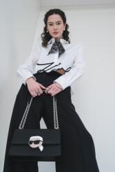 KARL LAGERFELD Karl Lagerfeld, Biopamut ing logós mintával, Fehér, 40 (A1W11002-100-40)