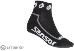 Sensor RACE LITE SMALL HANDS zokni, fekete (6/8 (39-42))