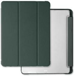 Mercury átlátszó hátlap iPad Pro 11 (2024) sötétzöld tok