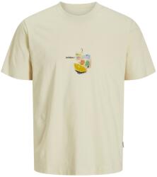 JACK & JONES Jack Jones férfi póló, 12273162, pamut, XL INTL, bézs (0000304778957_XL)