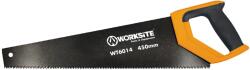 Somogyi WORKSITE WT6014 rókafarkú kézi fafűrész, 450mm hosszú vágóél, kényelmes gumi markolat