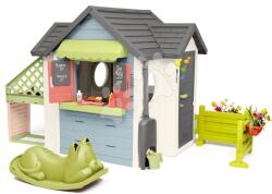 Smoby Căsuță cu magazin și restaurant cu balansoar Chef House Life Smoby extensibilă cu posibilitate de extindere (SM810256-V1) Casuta pentru copii