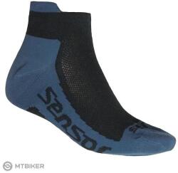Sensor RACE COOL INVISIBLE zokni, fekete/kék (6/8 (EU 39 - 42))