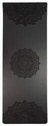 Sharp shape PU Yoga Mat Blossom Black