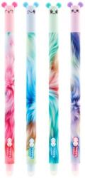Happy Color Roller gel cu rescriere, 0.5 mm, albastru, Fluffy Ears, Happy Color, diverse culori HA412001UF-3