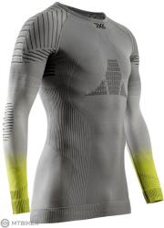 X-BIONIC Invent Graphics póló, orrszarvú szürke/világos szürke/kanári (XL)