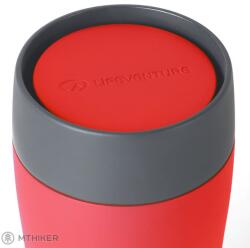 LIFEVENTURE One Touch Thermal Mug termoszbögre, 350 ml, piros