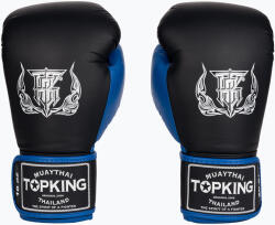 Top King Mănuși de box Top King Reborn Boxing Semi Leather black/blue