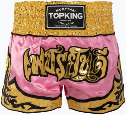Top King Pantaloni scurți de antrenament Top King Thai Boxing pink/gold